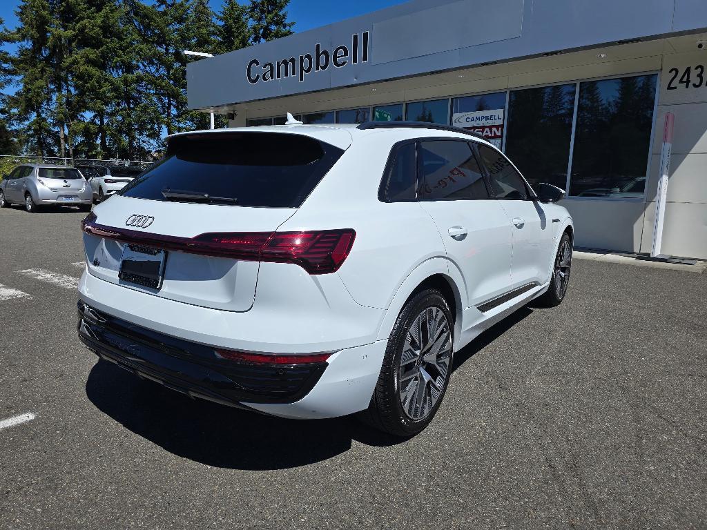 used 2024 Audi Q8 e-tron car, priced at $48,955