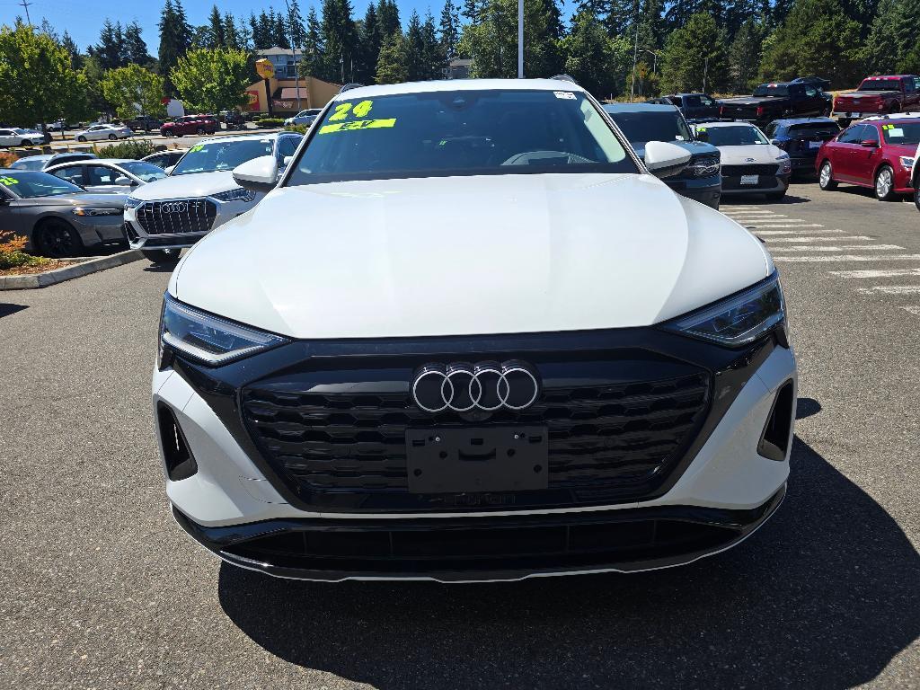 used 2024 Audi Q8 e-tron car, priced at $48,955