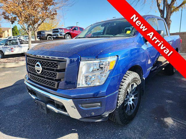 used 2021 Nissan Titan car, priced at $30,490