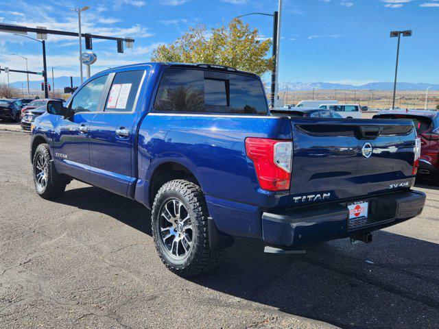 used 2021 Nissan Titan car, priced at $29,995