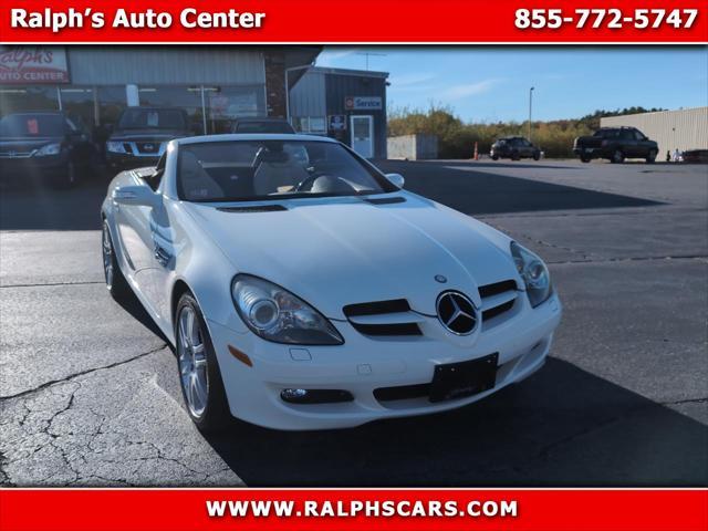 used 2007 Mercedes-Benz SLK-Class car, priced at $12,990