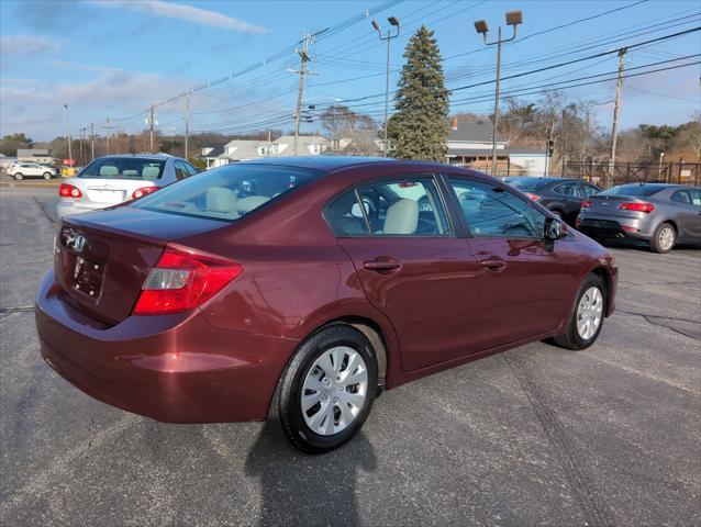 used 2012 Honda Civic car, priced at $12,490