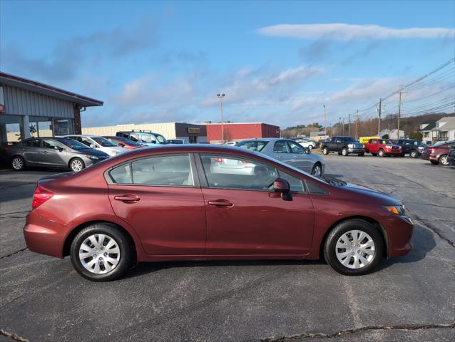 used 2012 Honda Civic car, priced at $12,490