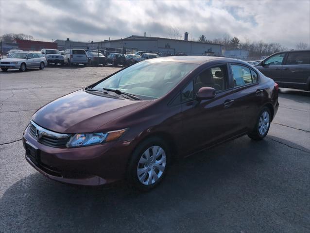 used 2012 Honda Civic car, priced at $12,490