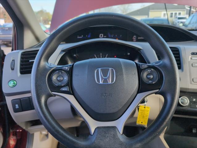 used 2012 Honda Civic car, priced at $12,490