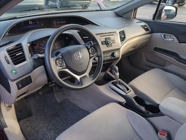 used 2012 Honda Civic car, priced at $12,490