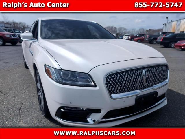 used 2018 Lincoln Continental car, priced at $23,990
