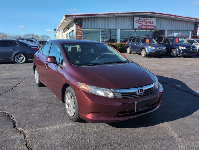 used 2012 Honda Civic car, priced at $8,990