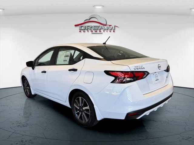 new 2025 Nissan Versa car, priced at $20,338