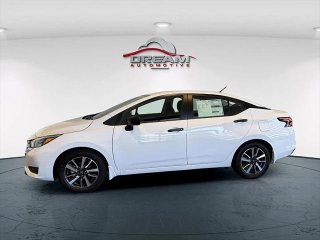 new 2025 Nissan Versa car, priced at $20,338