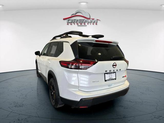 new 2025 Nissan Rogue car, priced at $33,925