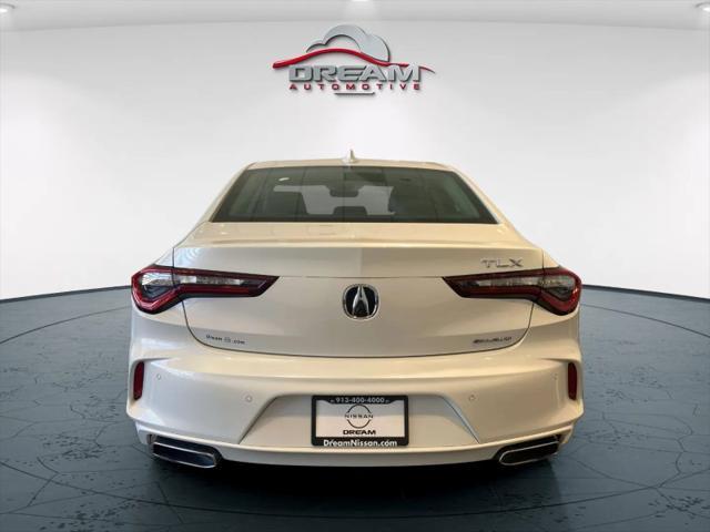 used 2021 Acura TLX car, priced at $27,000