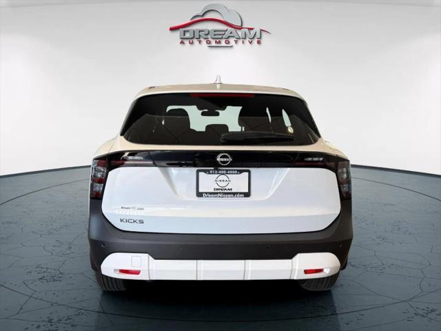 new 2025 Nissan Kicks car, priced at $24,010