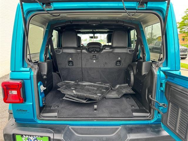 used 2020 Jeep Wrangler Unlimited car, priced at $30,822
