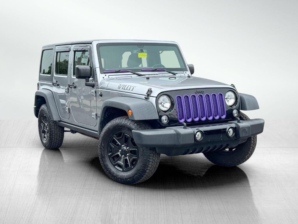 used 2017 Jeep Wrangler Unlimited car, priced at $21,867
