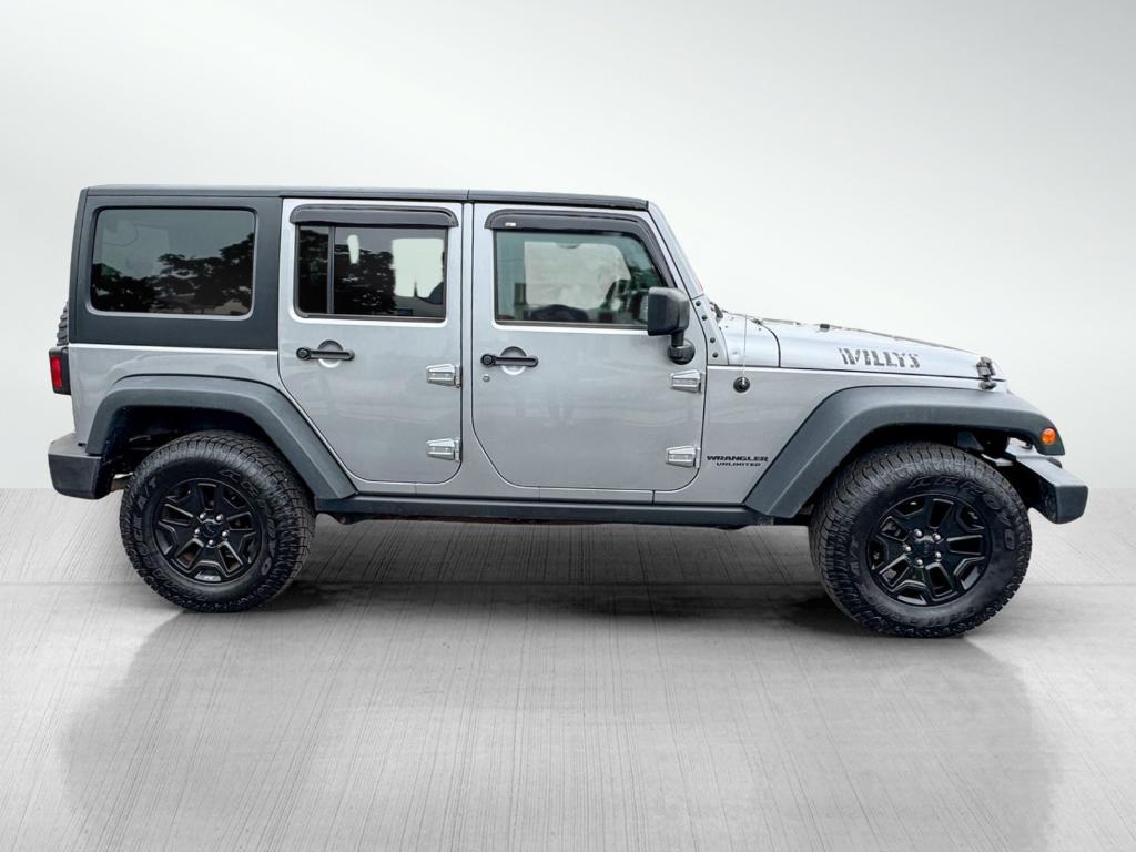 used 2017 Jeep Wrangler Unlimited car, priced at $21,867