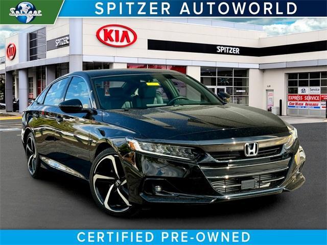 used 2022 Honda Accord car, priced at $27,614