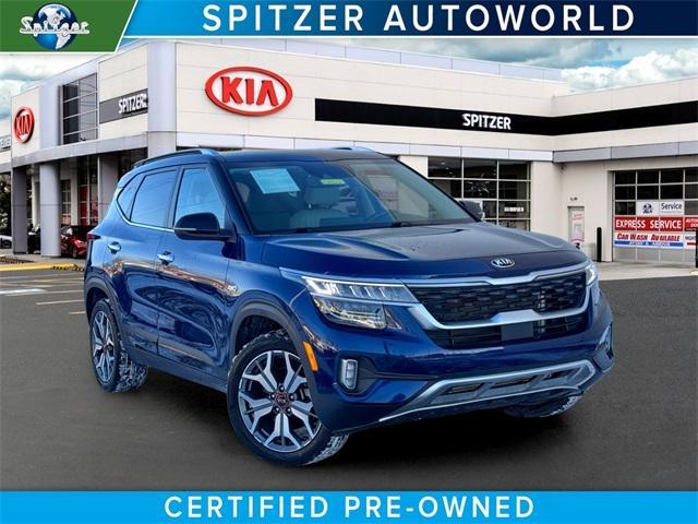 used 2021 Kia Seltos car, priced at $23,499