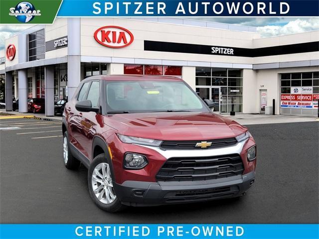 used 2022 Chevrolet TrailBlazer car, priced at $20,272