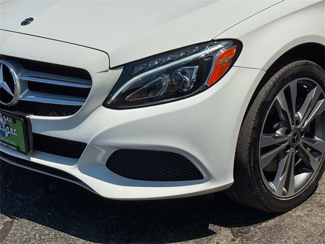 used 2018 Mercedes-Benz C-Class car, priced at $19,532