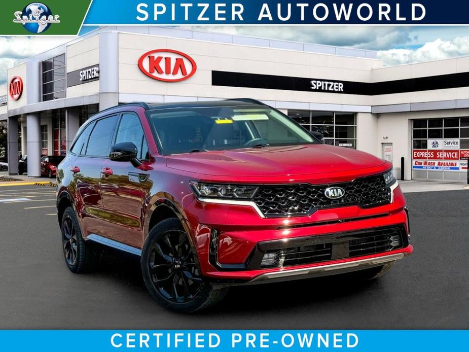 used 2021 Kia Sorento car, priced at $27,106