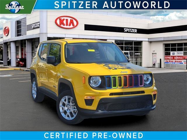 used 2023 Jeep Renegade car, priced at $19,570