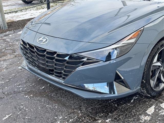 used 2021 Hyundai Elantra car, priced at $18,600