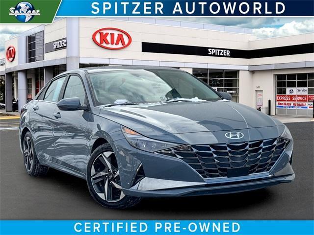 used 2021 Hyundai Elantra car, priced at $18,600