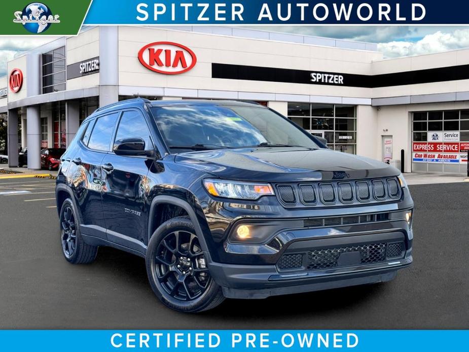 used 2022 Jeep Compass car, priced at $21,271