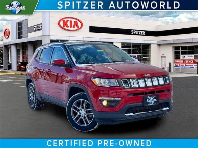 used 2020 Jeep Compass car, priced at $17,999