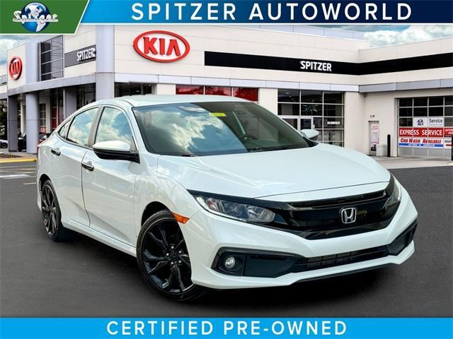 used 2021 Honda Civic car, priced at $20,683