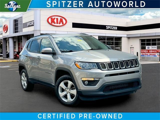 used 2021 Jeep Compass car, priced at $19,155