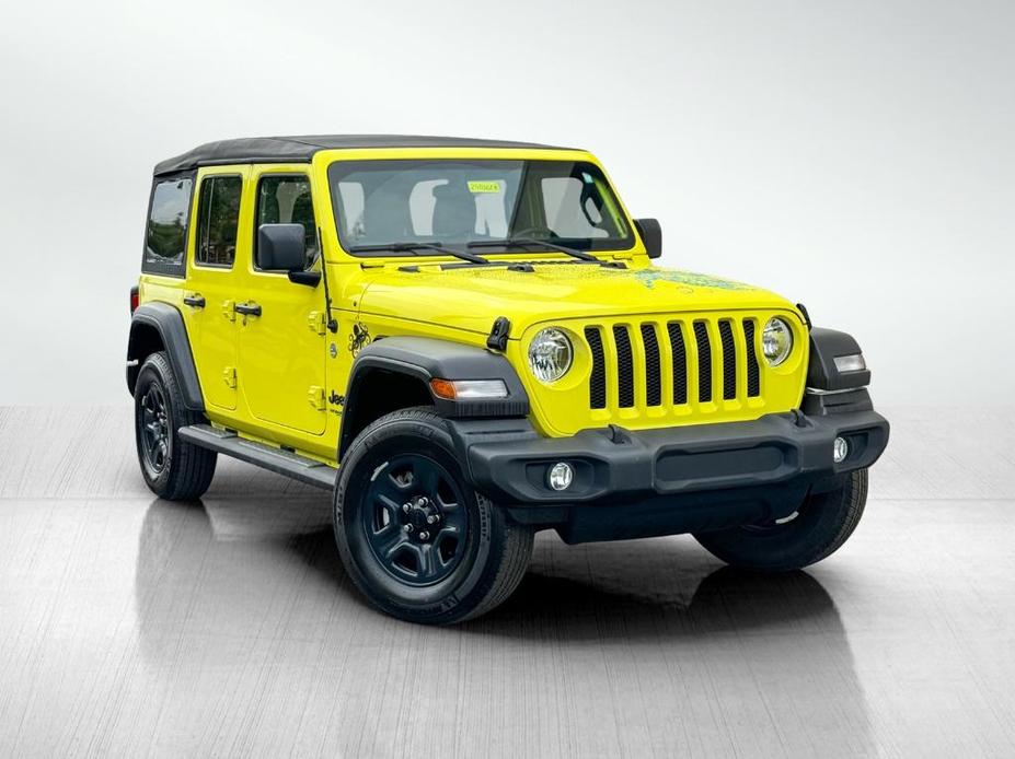 used 2022 Jeep Wrangler Unlimited car, priced at $35,227