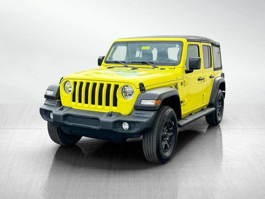 used 2022 Jeep Wrangler Unlimited car, priced at $35,227