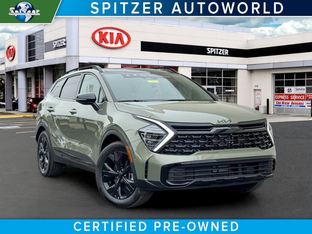 used 2025 Kia Sportage Plug-In Hybrid car, priced at $40,045