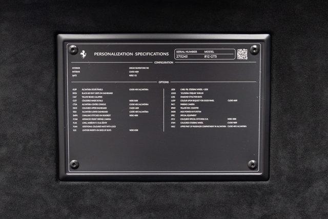 used 2022 Ferrari 812 GTS car, priced at $519,995