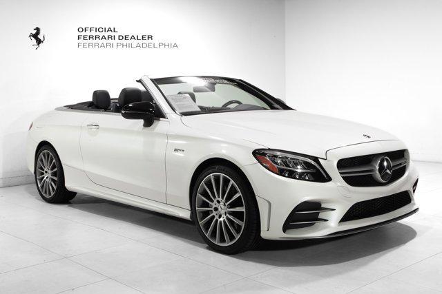 used 2019 Mercedes-Benz AMG C 43 car, priced at $39,995