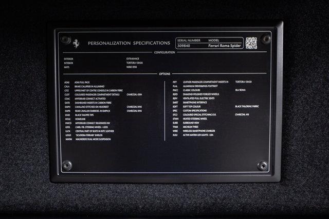 used 2024 Ferrari Roma Spider car, priced at $334,995