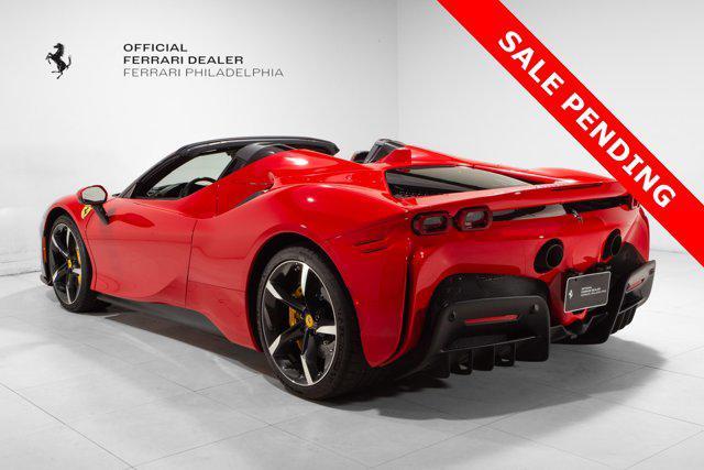 used 2023 Ferrari SF90 Spider car, priced at $689,990