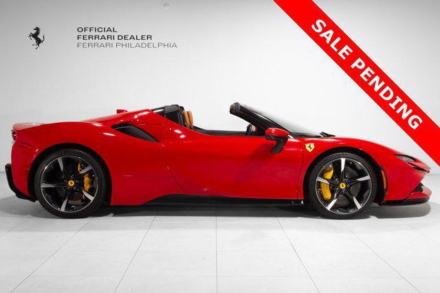 used 2023 Ferrari SF90 Spider car, priced at $689,990