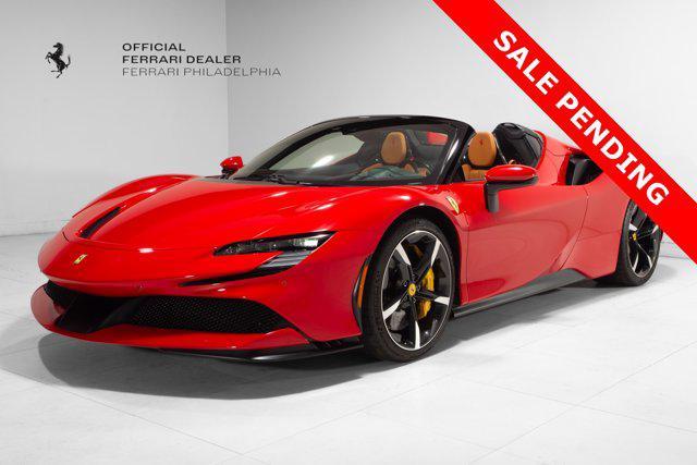 used 2023 Ferrari SF90 Spider car, priced at $689,990