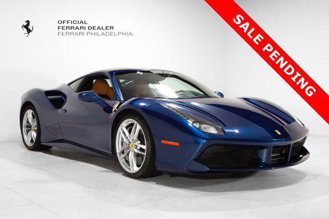 used 2018 Ferrari 488 GTB car, priced at $255,750