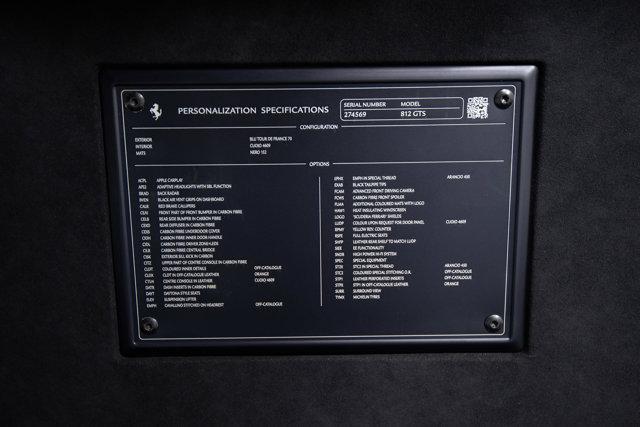 used 2022 Ferrari 812 GTS car, priced at $569,995