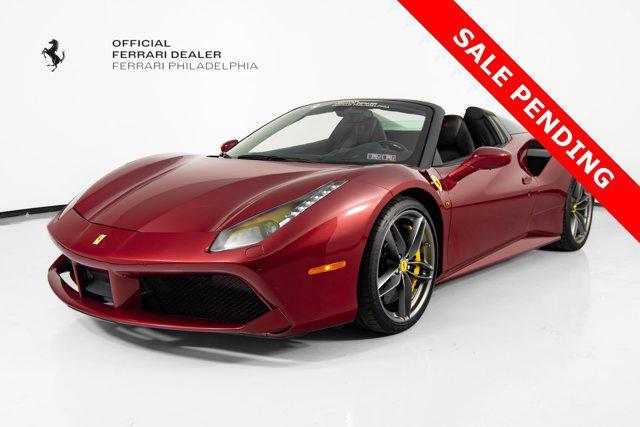 used 2018 Ferrari 488 Spider car, priced at $269,995