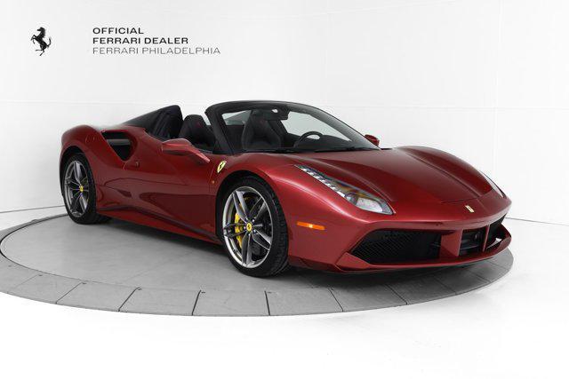 used 2018 Ferrari 488 Spider car, priced at $279,995