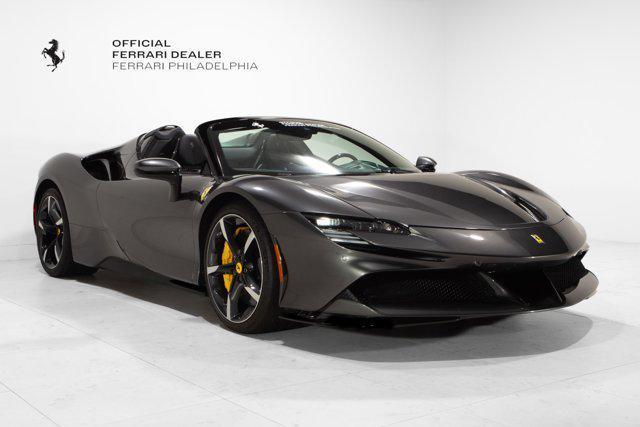 used 2022 Ferrari SF90 Spider car, priced at $594,390