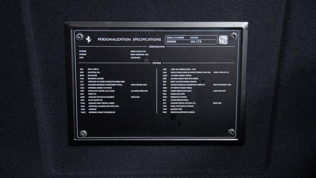 used 2024 Ferrari 296 GTB car, priced at $384,995