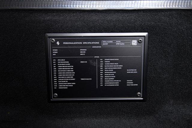 used 2022 Ferrari SF90 Spider car, priced at $639,995