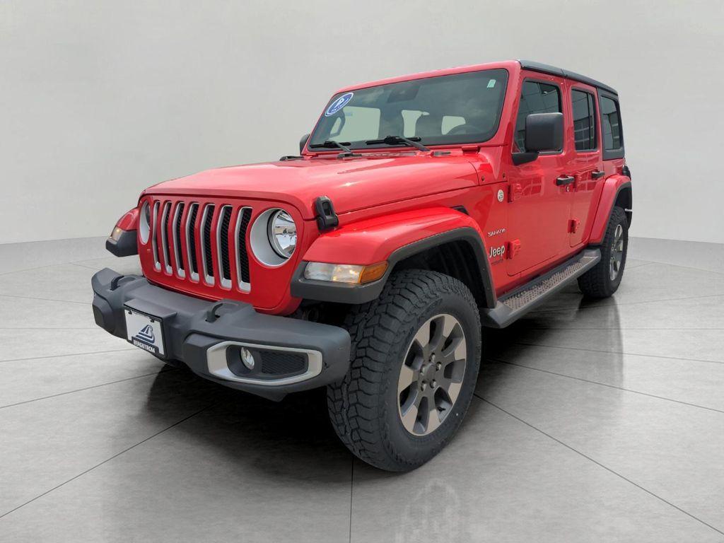 used 2021 Jeep Wrangler Unlimited car, priced at $27,936