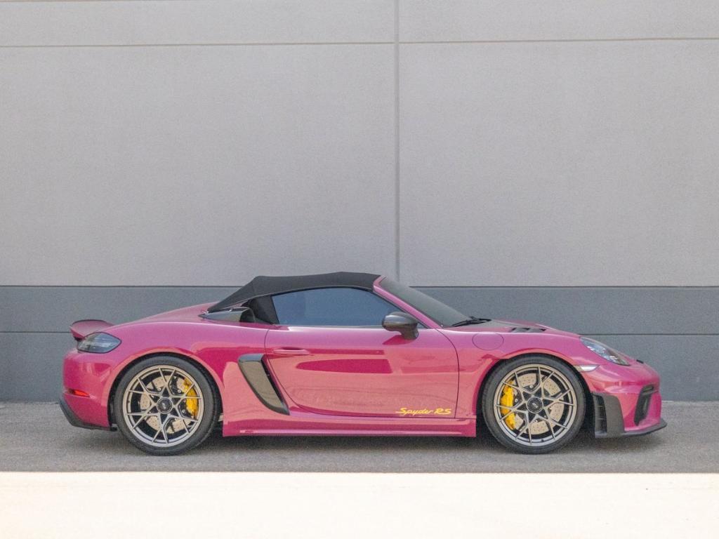 used 2024 Porsche 718 Spyder car, priced at $215,990